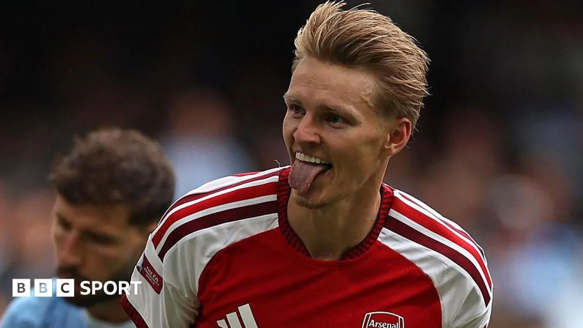 Aksi Memukau Martin Odegaard, Senjata Baru Arsenal Lawan Manchester City