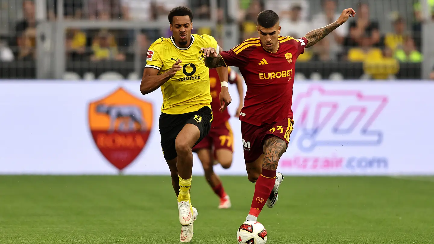 Borussia Dortmund bermain imbang 2-2 melawan AS Roma dalam laga pramusim