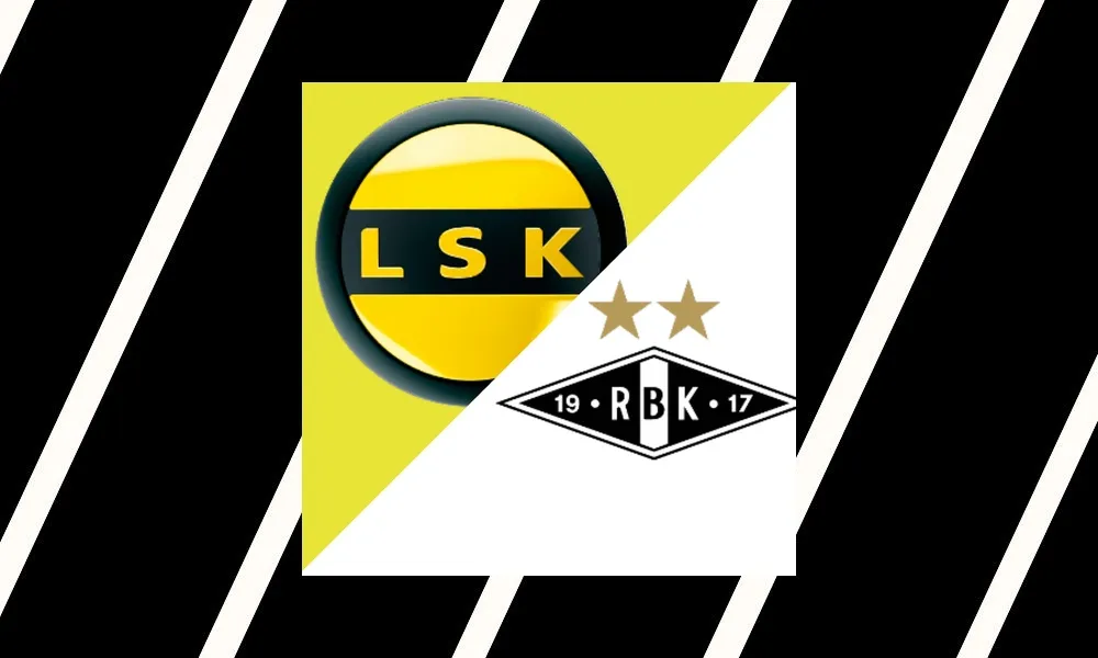 Pemain Rosenborg merayakan gol ke gawang Lillestrom di Arasen Stadion
