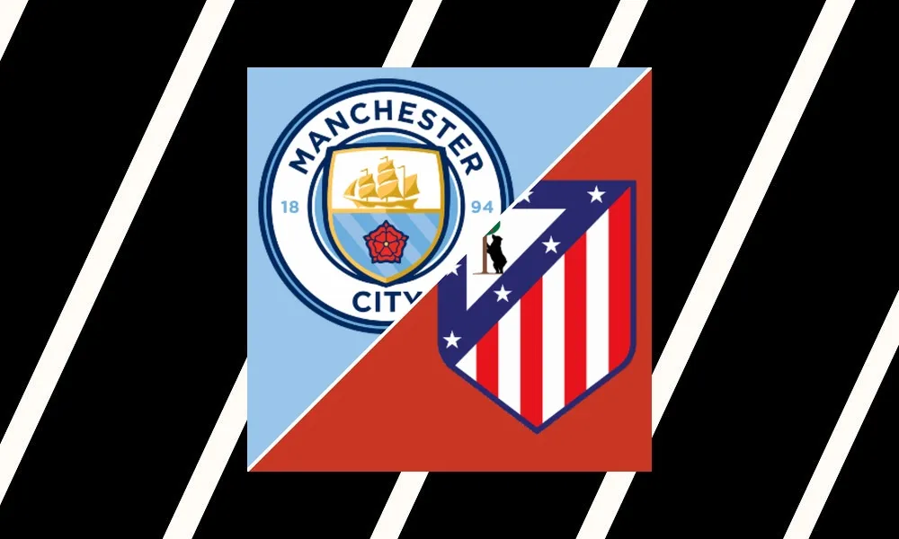 Pemain Manchester City merayakan gol dalam laga pramusim melawan Atletico Madrid di Seoul