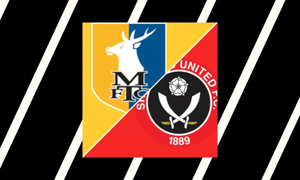 Pemain Sheffield United merayakan kemenangan 3-0 atas Mansfield Town di Carabao Cup