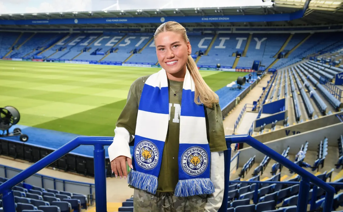 Poppy Pritchard resmi bergabung dengan Leicester City dari Manchester City