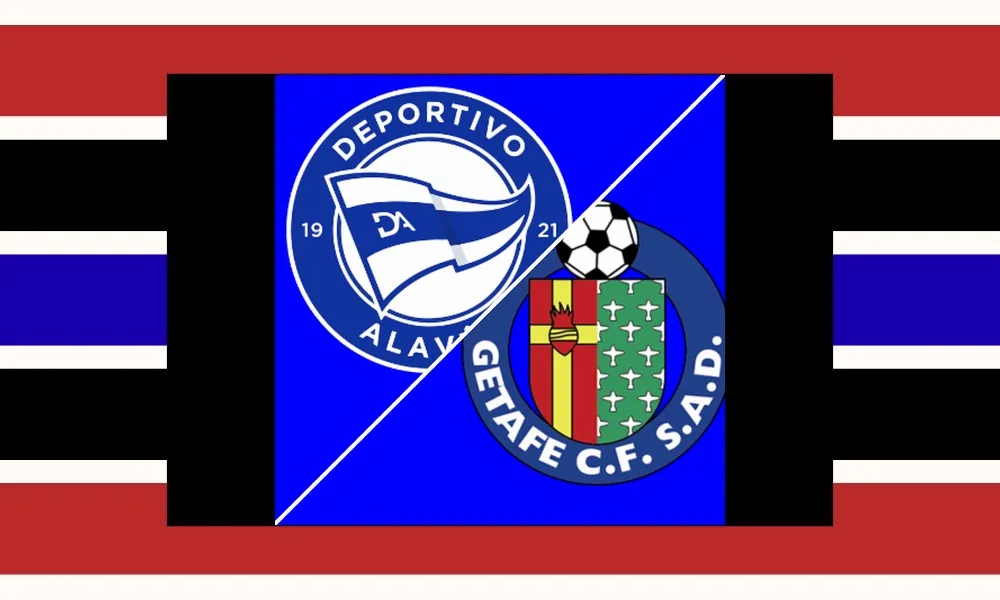 Ilustrasi pertandingan Alaves vs Getafe di ajang La Liga Spanyol