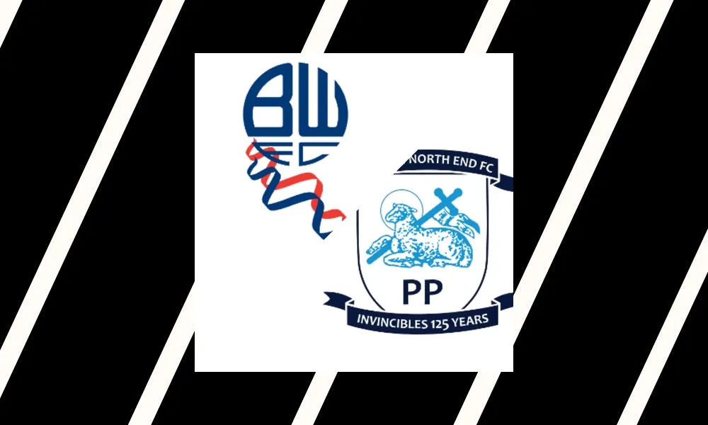 Ilustrasi pertandingan Bolton Wanderers vs Preston North End di EFL Championship di stadion