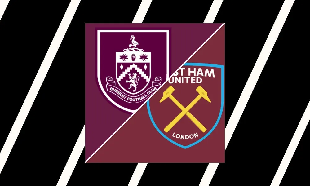 Ilustrasi pertandingan Burnley vs West Ham United di EFL Championship di stadion Turf Moor