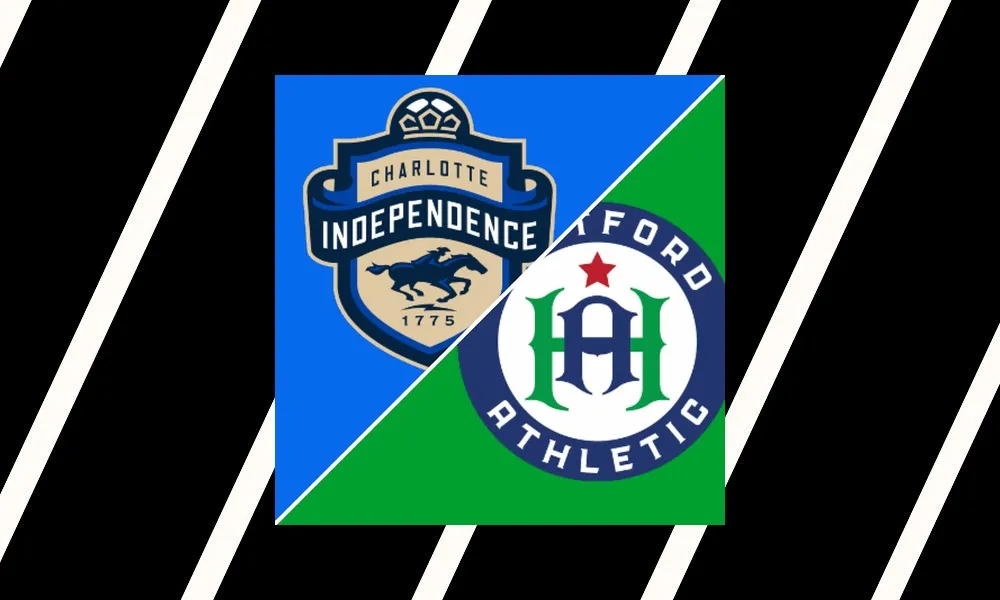 Ilustrasi pertandingan Charlotte vs Hartford di USL Cup