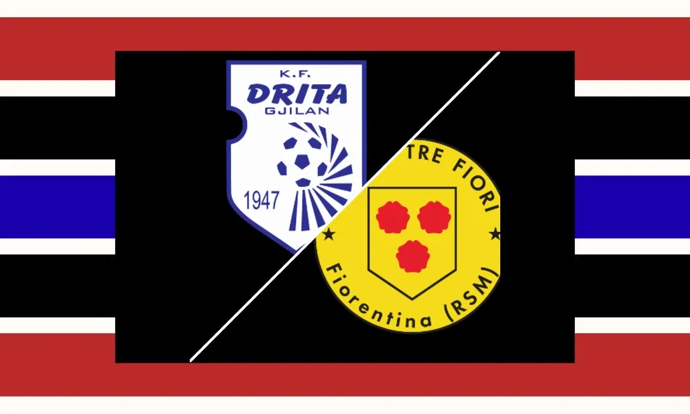 Ilustrasi pertandingan Drita Gjilan vs Tre Fiori di kualifikasi UEFA Conference League