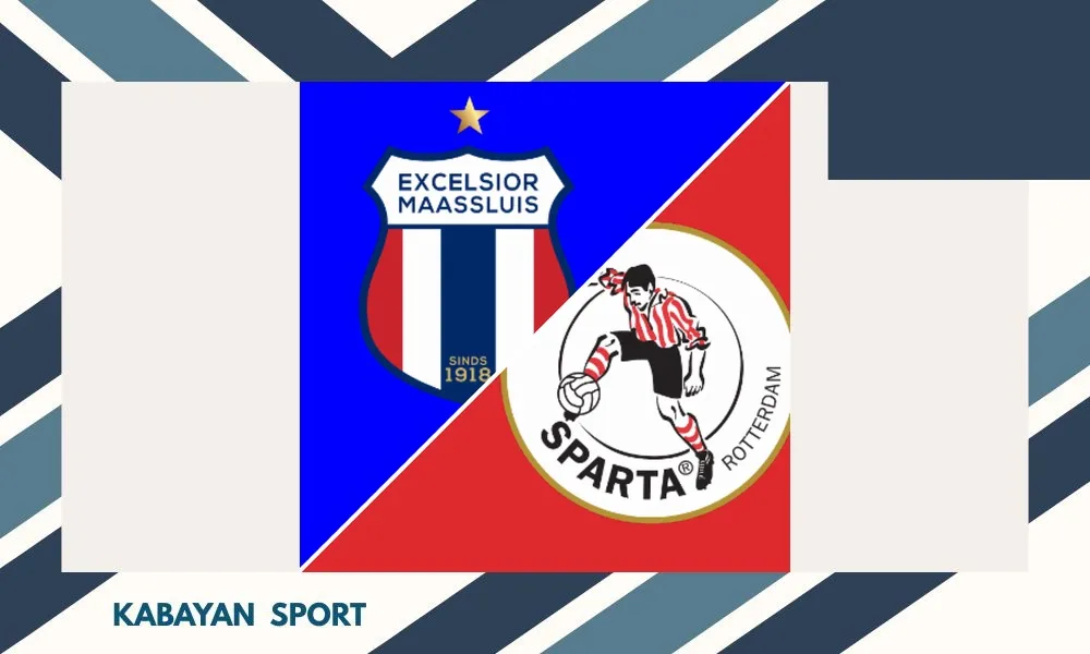 Ilustrasi pertandingan pramusim Maassluis vs Jong Sparta dalam laga uji coba
