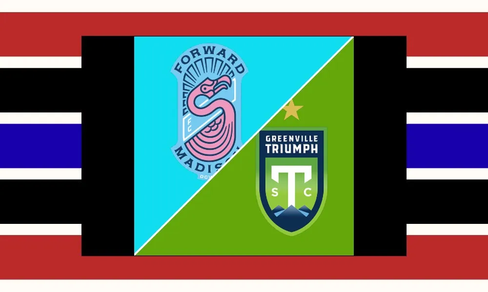 Ilustrasi pertandingan Madison vs Greenville di USL League One