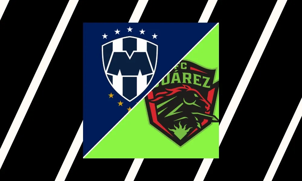 Ilustrasi pertandingan Monterrey vs FC Juarez di Estadio BBVA dalam ajang Liga MX
