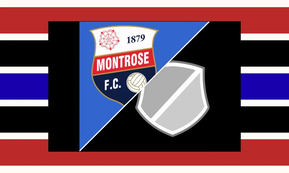 Ilustrasi pertandingan Montrose vs Fraserburgh di ajang SPFL Challenge Cup