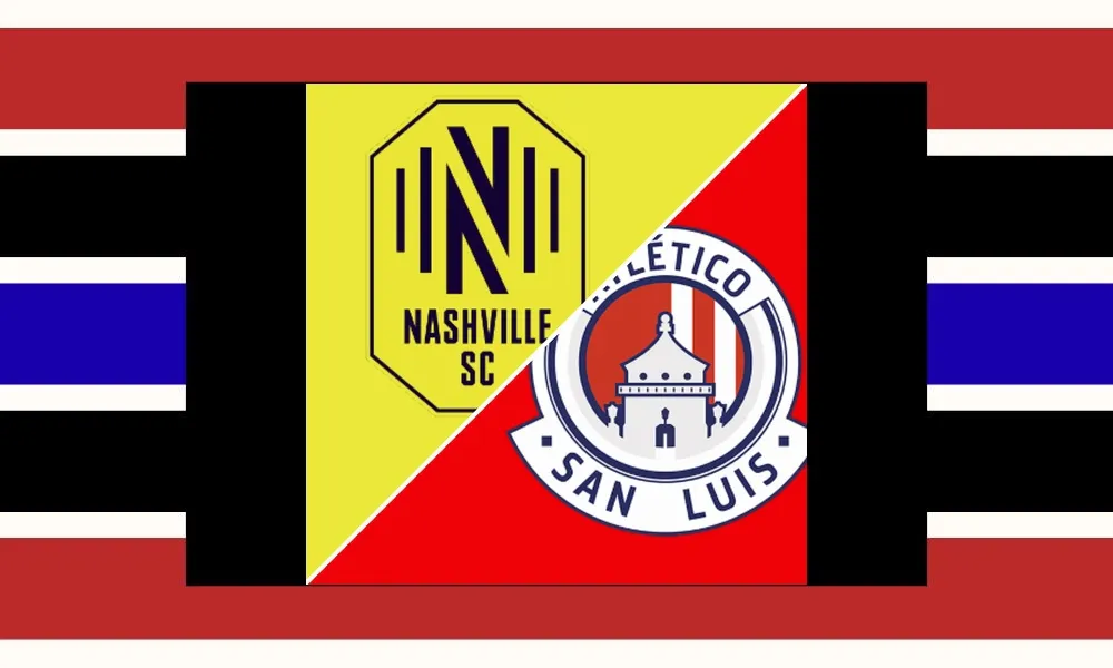 Ilustrasi pertandingan Nashville SC vs Atl. San Luis di Leagues Cup di GEODIS Park
