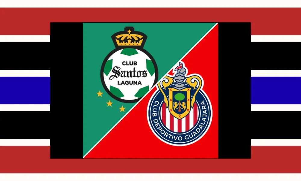 Ilustrasi pertandingan Santos vs Guadalajara di Liga MX di Estadio Corona