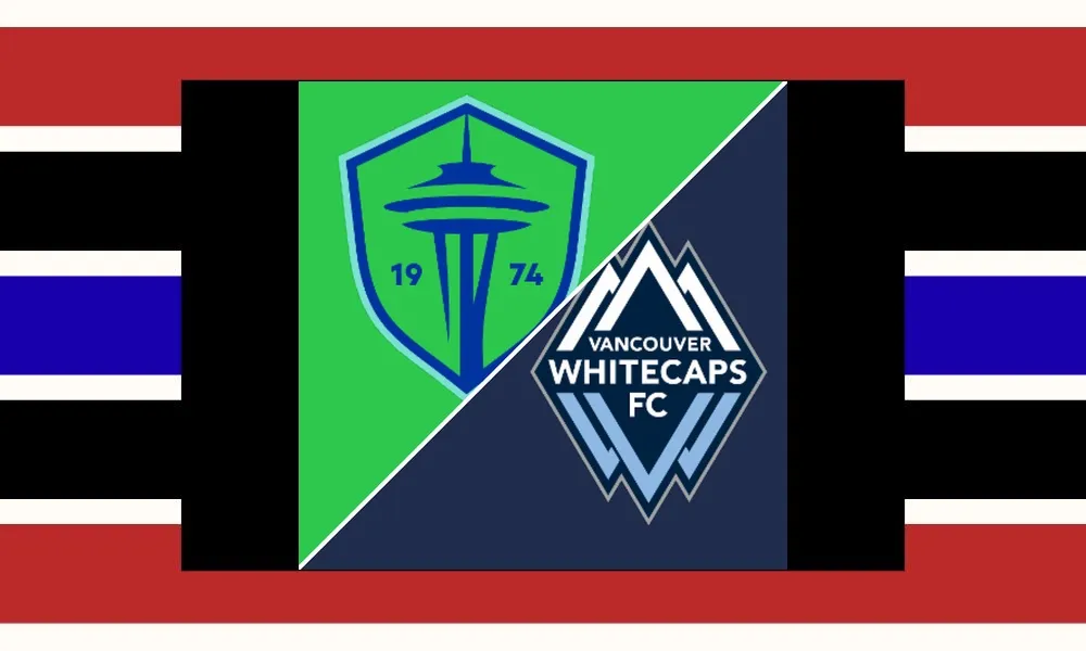 Ilustrasi pertandingan Seattle Sounders FC vs Vancouver Whitecaps di MLS di Stadion Lumen Field