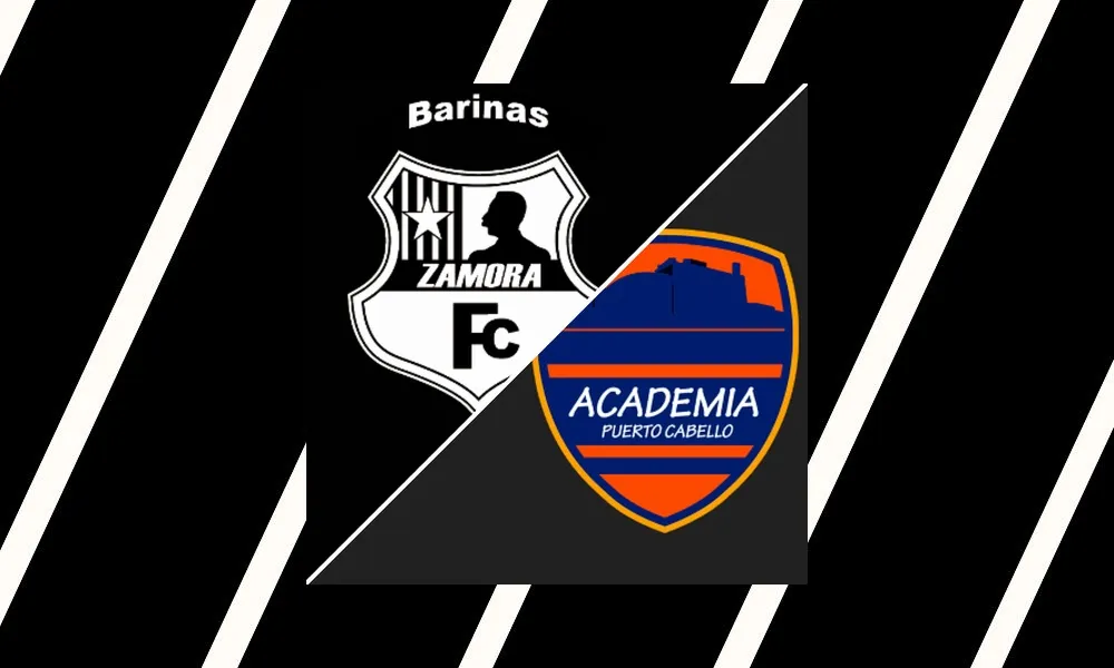 Ilustrasi pertandingan Liga FUTVE antara Zamora FC vs Puerto Cabello di Estadio Agustin Tovar