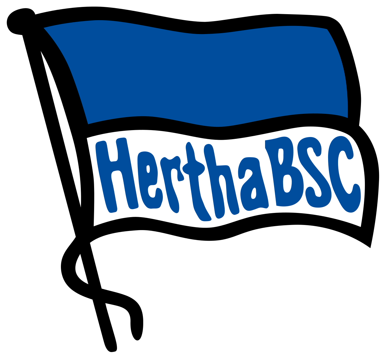 Suasana Olympiastadion saat pertandingan kandang Hertha BSC di Berlin