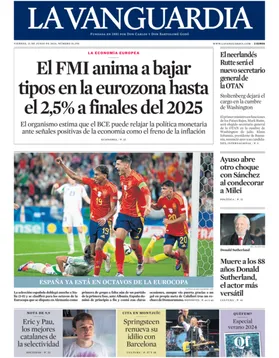 Profil koran Spanyol La Vanguardia yang terbit di Barcelona