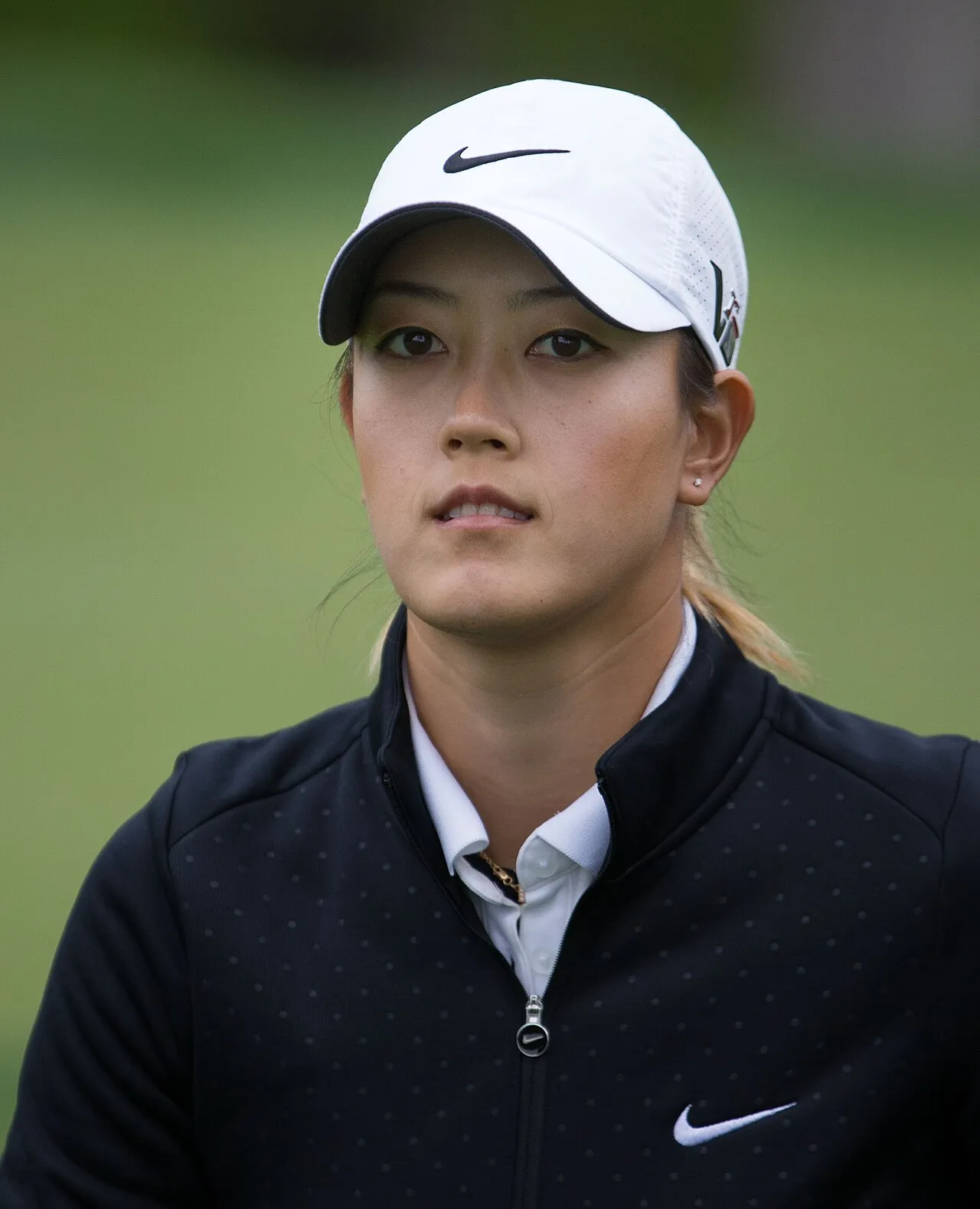 Michelle Wie West pegolf profesional asal Amerika Serikat di lapangan