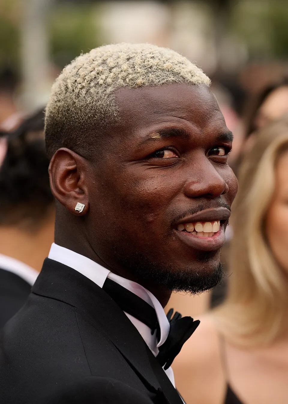 Gelandang klub Monaco Paul Pogba saat bertanding di lapangan hijau