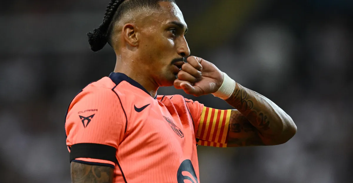 Raphinha siap mengemban ban kapten utama Barcelona di musim 2026-2027