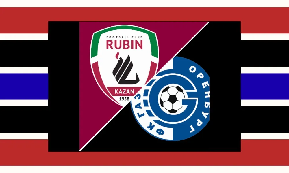 Aksi pemain Rubin Kazan dan Orenburg dalam laga Liga Utama Rusia di Kazan Arena