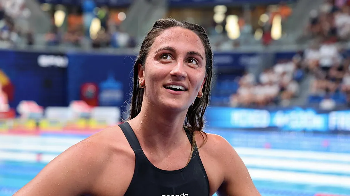 Simona Quadarella raih medali emas 400 meter gaya bebas Kejuaraan Renang Eropa 2026 Paris