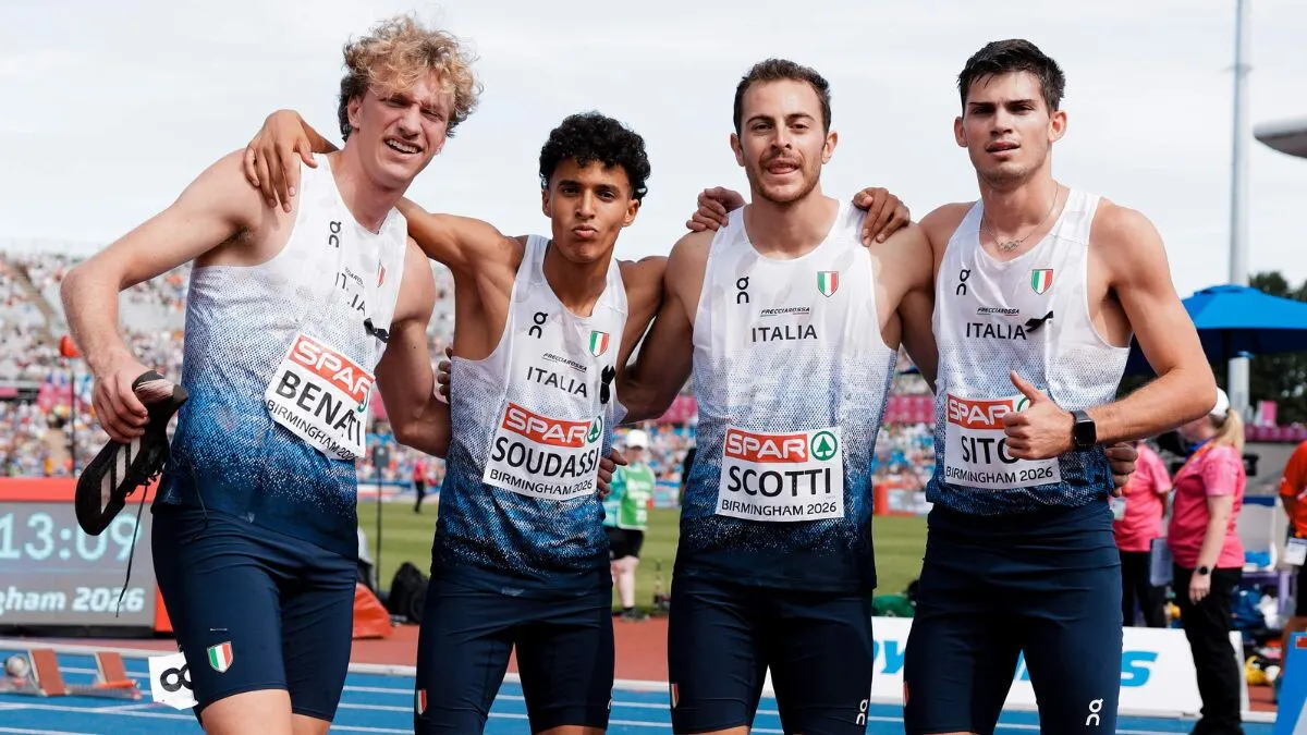 Tim 4x400 putra raih medali emas di Kejuaraan Atletik Eropa Birmingham