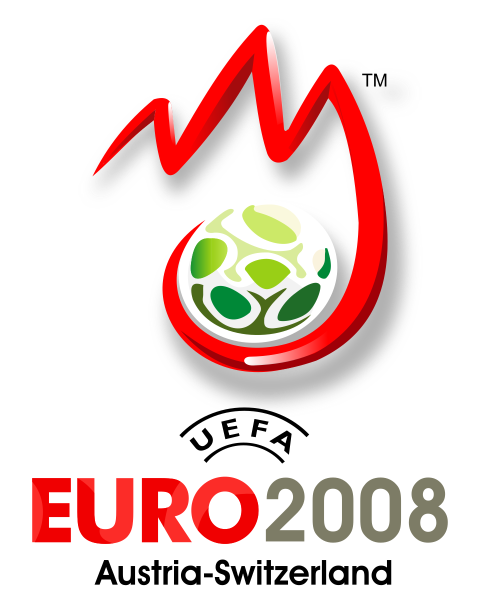 Timnas Spanyol merayakan kemenangan setelah keluar sebagai juara Euro 2008